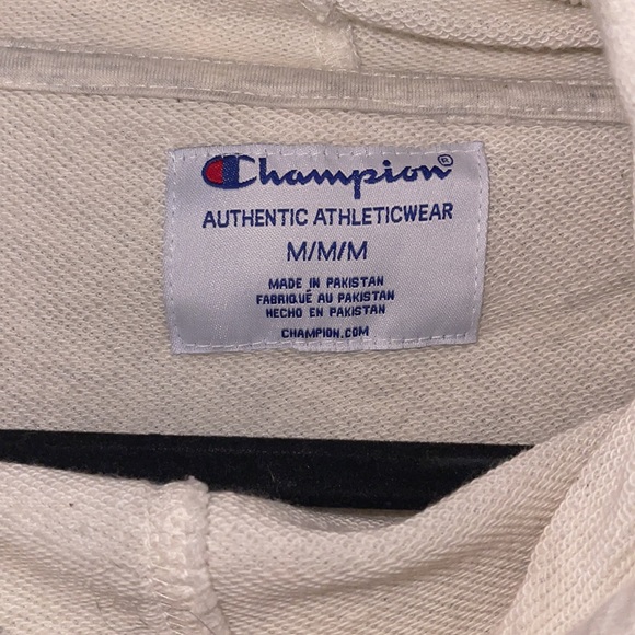 Champion women’s athletic jacket M off white - Picture 3 of 3